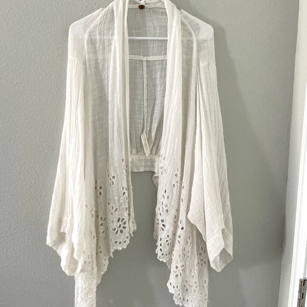 Free People Coverup Top Size ML